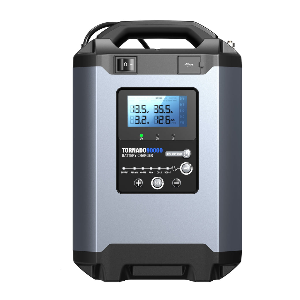 TOPDON 90A Stable Power Supply & Smart Charger 12V/24V - Ridge Toolbox