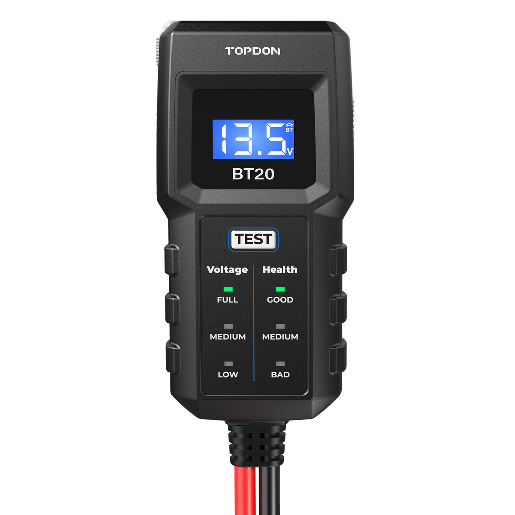 TOPDON Battery Load/Voltage Tester, Cranking & Charging Test w/App - Ridge Toolbox