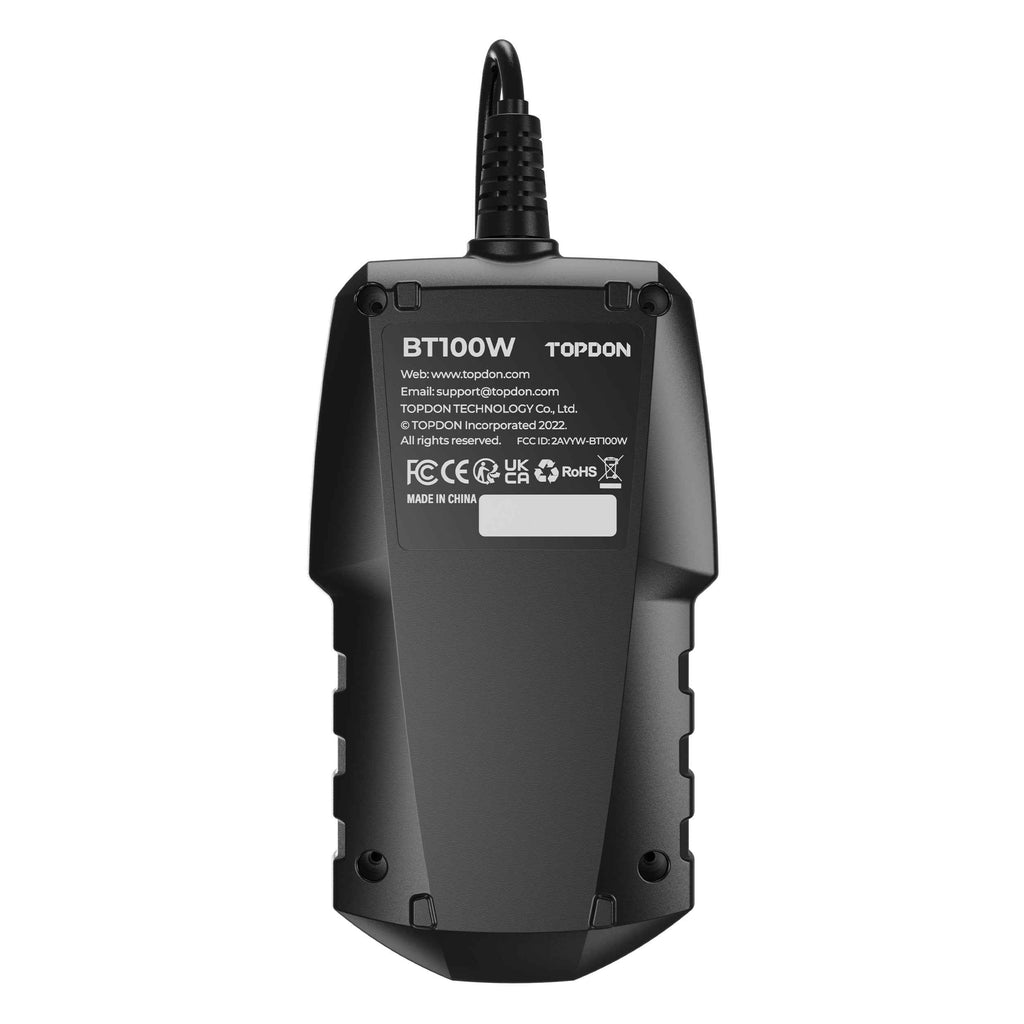 TOPDON Bluetooth 12V Battery & System Tester - Ridge Toolbox