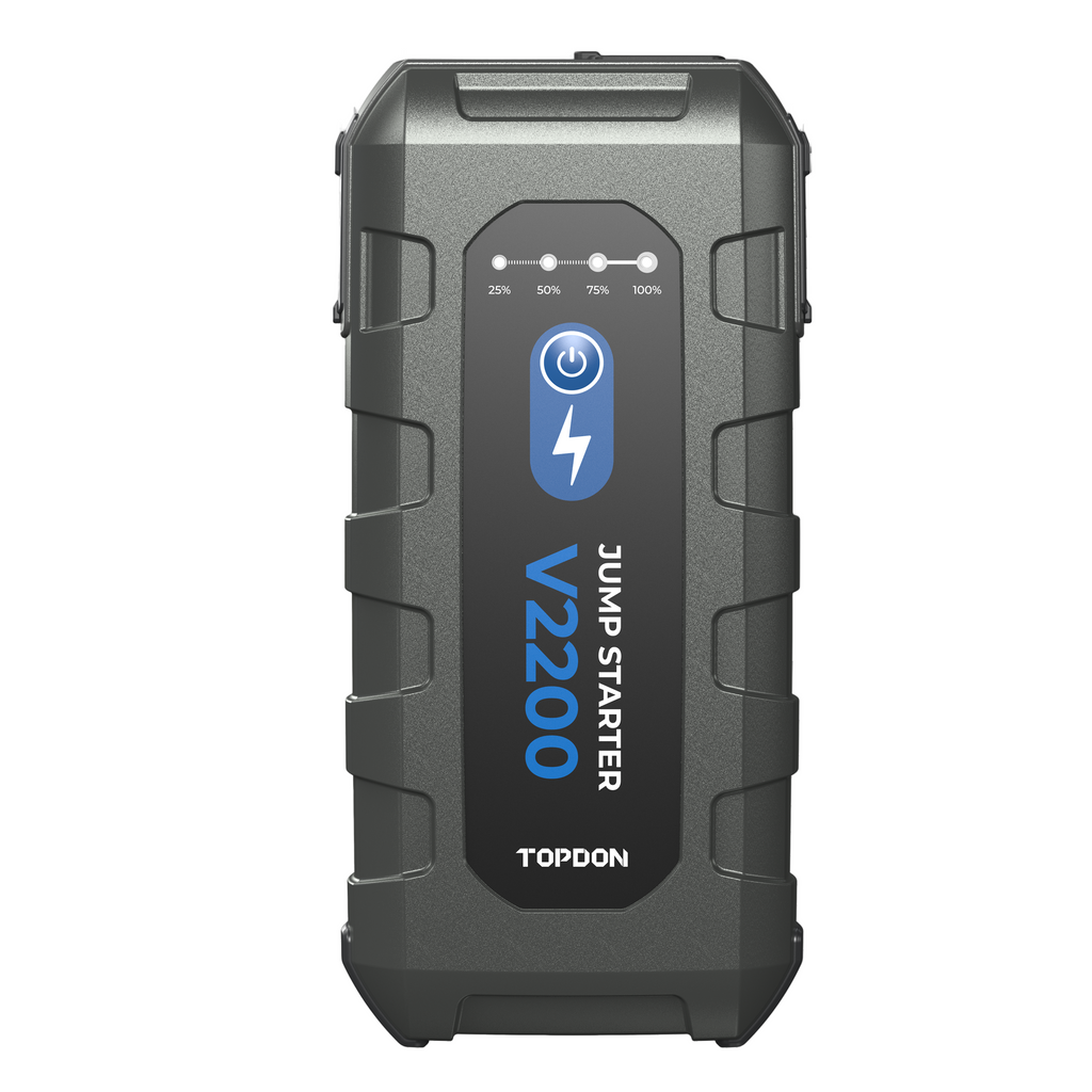 TOPDON 2200 Peak Amp Jump Starter, Power Bank, & Flashlight - Ridge Toolbox