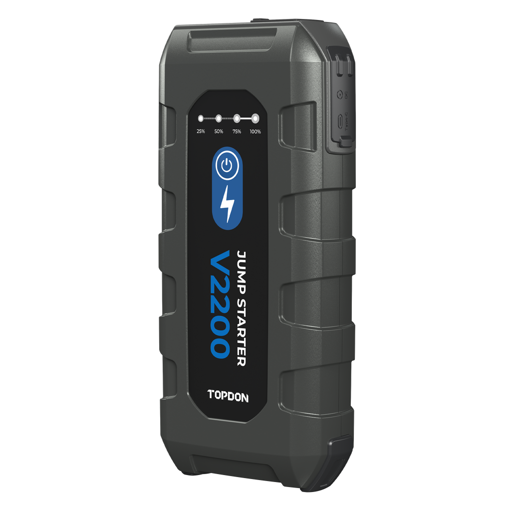 TOPDON 2200 Peak Amp Jump Starter, Power Bank, & Flashlight - Ridge Toolbox