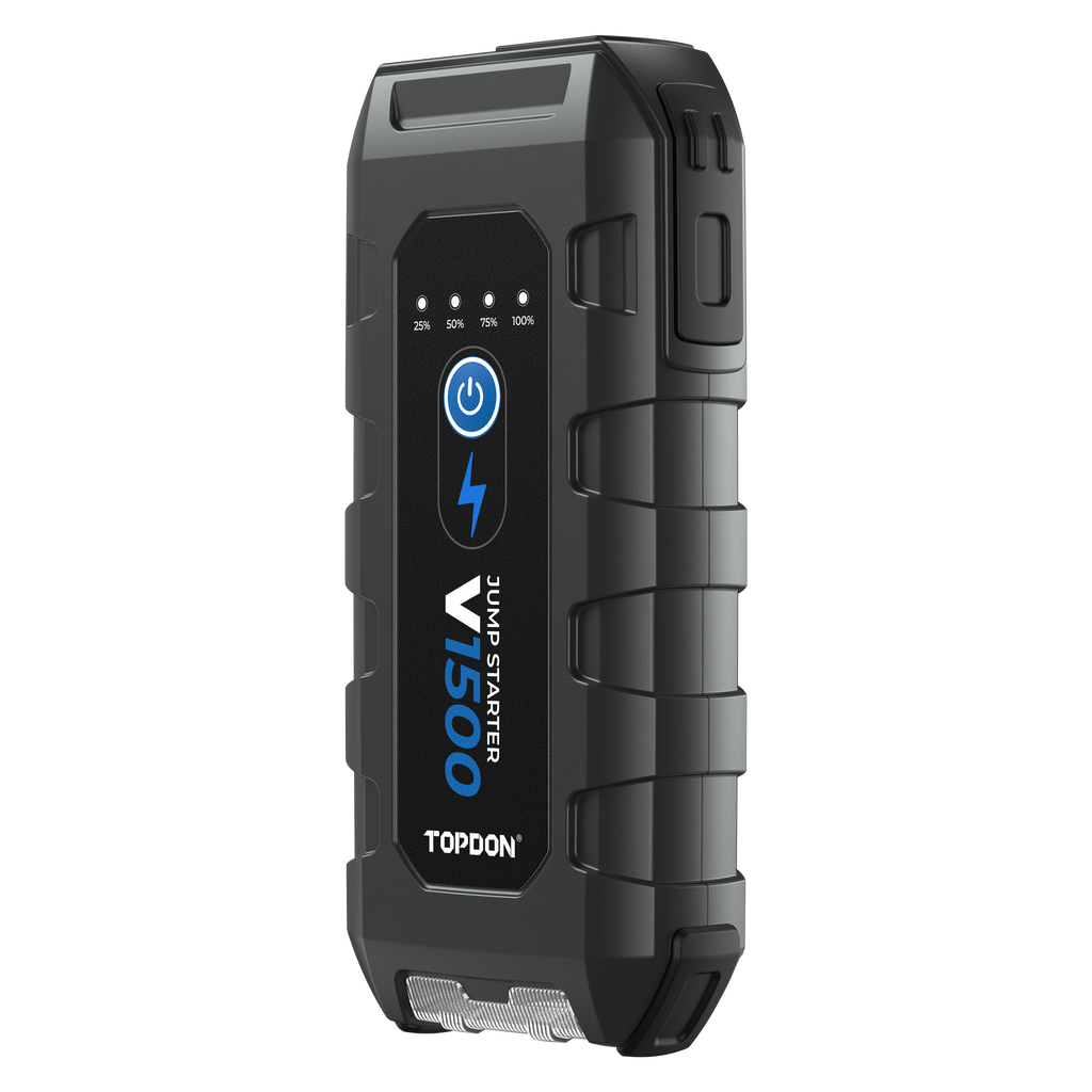 TOPDON 1500A Jump Starter & Booster, Power Bank & Flashlight - Ridge Toolbox