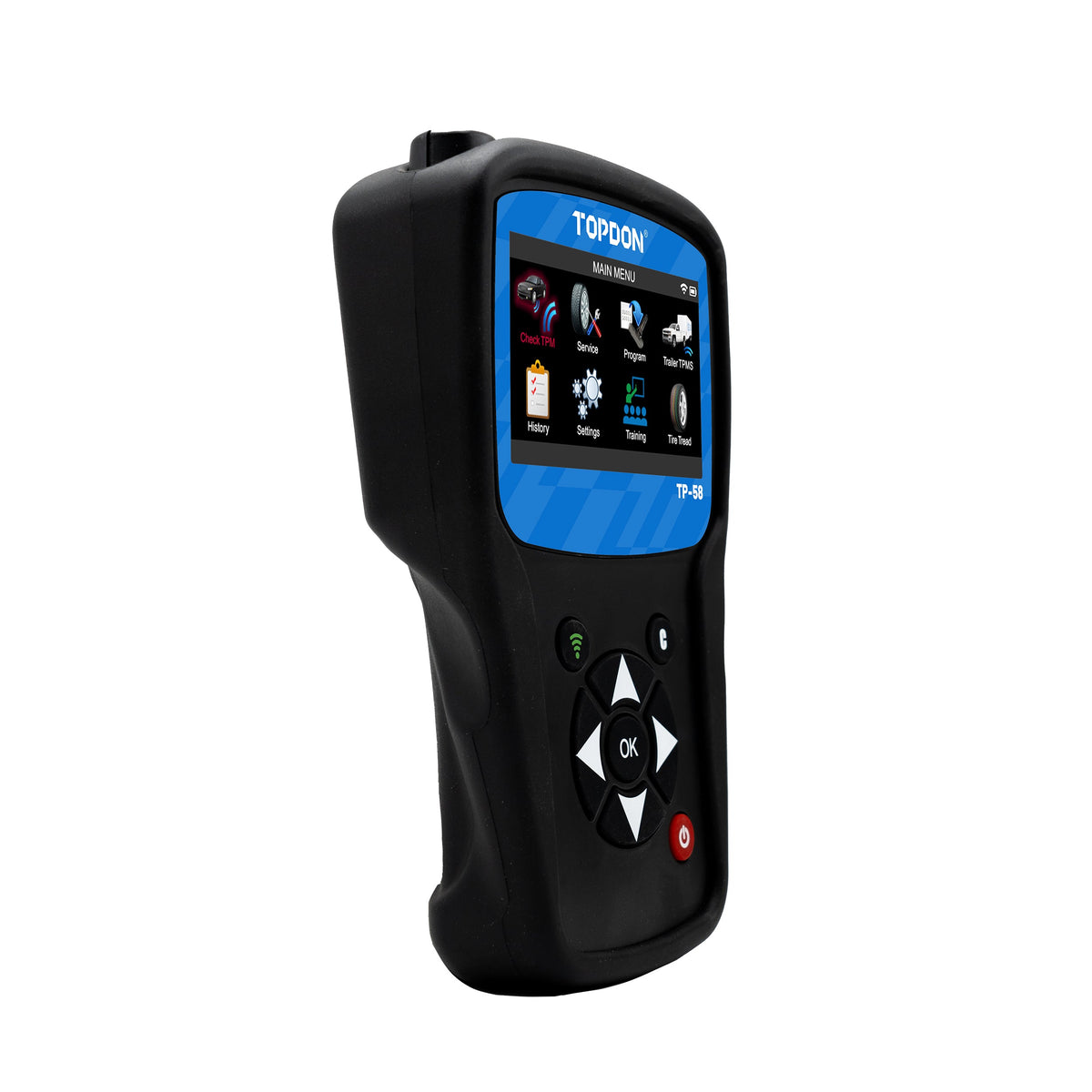 TOPDON Advanced TPMS Tool with OBDII, Wi-Fi, 5 Year Updates - Ridge Toolbox