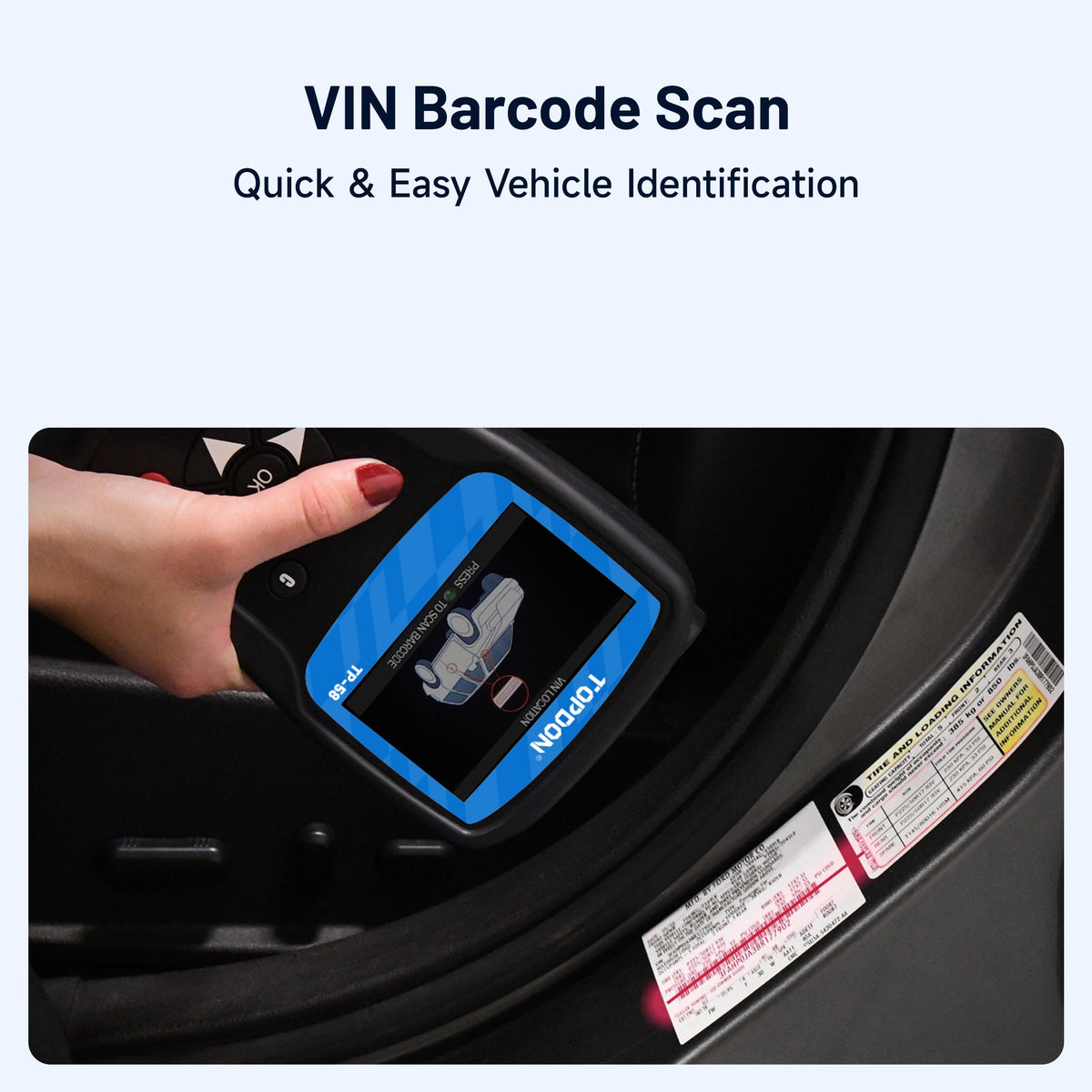 TOPDON Advanced TPMS Tool with OBDII, Wi-Fi, 5 Year Updates - Ridge Toolbox