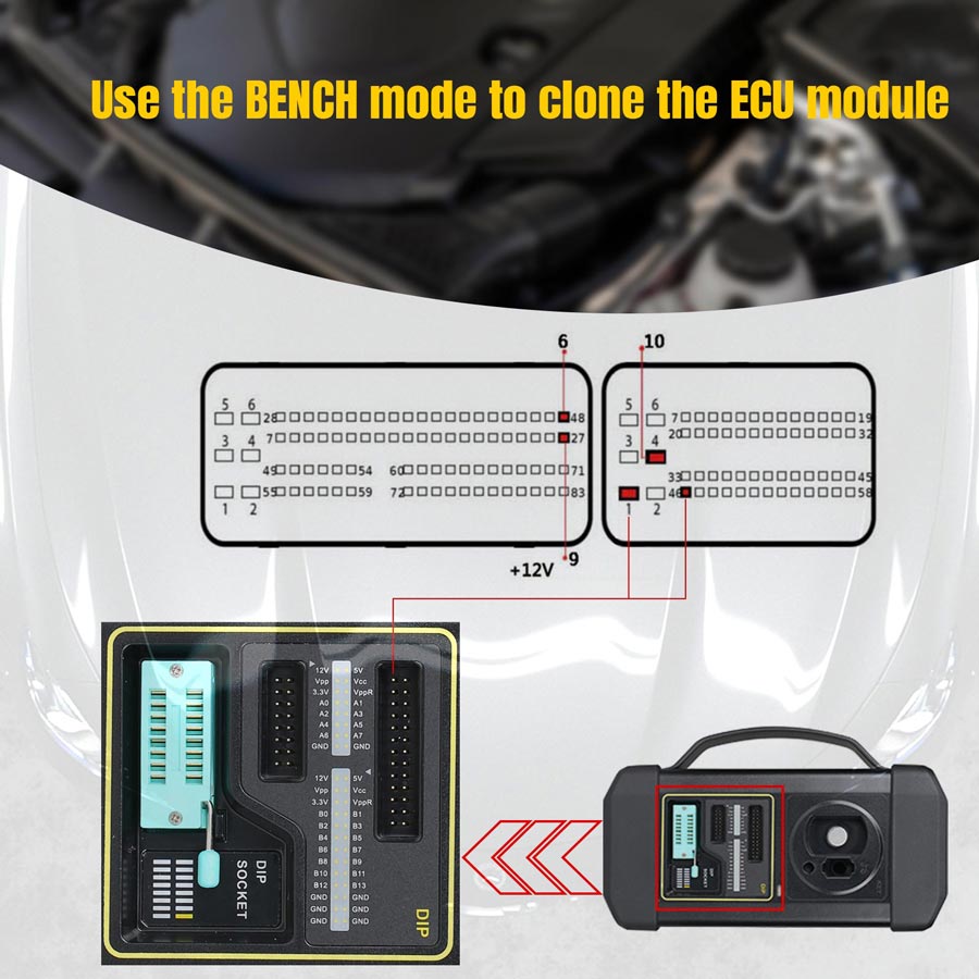 TOPDON Immobilizer Box & Key Programmer for Phoneix Line, EEPROM - Ridge Toolbox