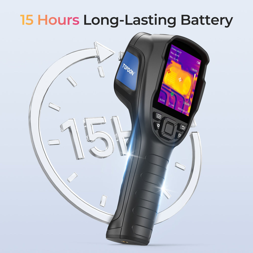 TOPDON Handheld Thermal Imaging Camera - Black - Ridge Toolbox