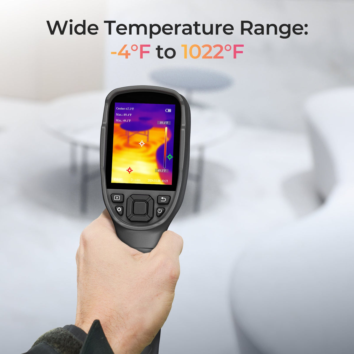TOPDON Handheld Thermal Imaging Camera - Black - Ridge Toolbox