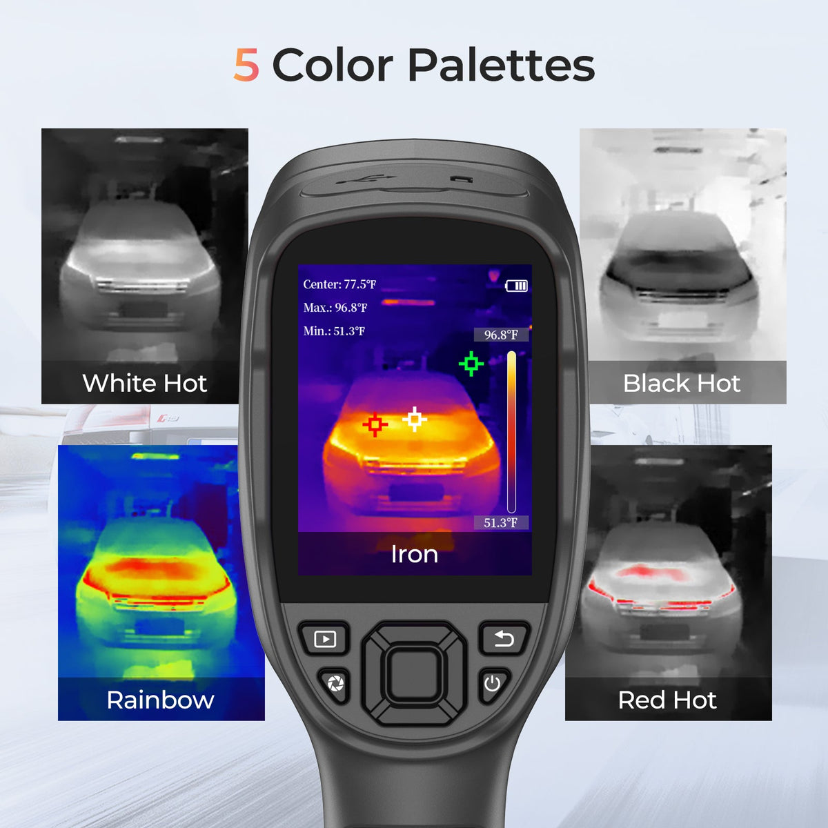 TOPDON Handheld Thermal Imaging Camera - Black - Ridge Toolbox