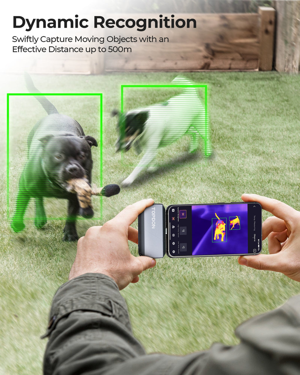 TOPDON Thermal Imaging Camera for Android Devices 9mm Adj. Lens - Ridge Toolbox