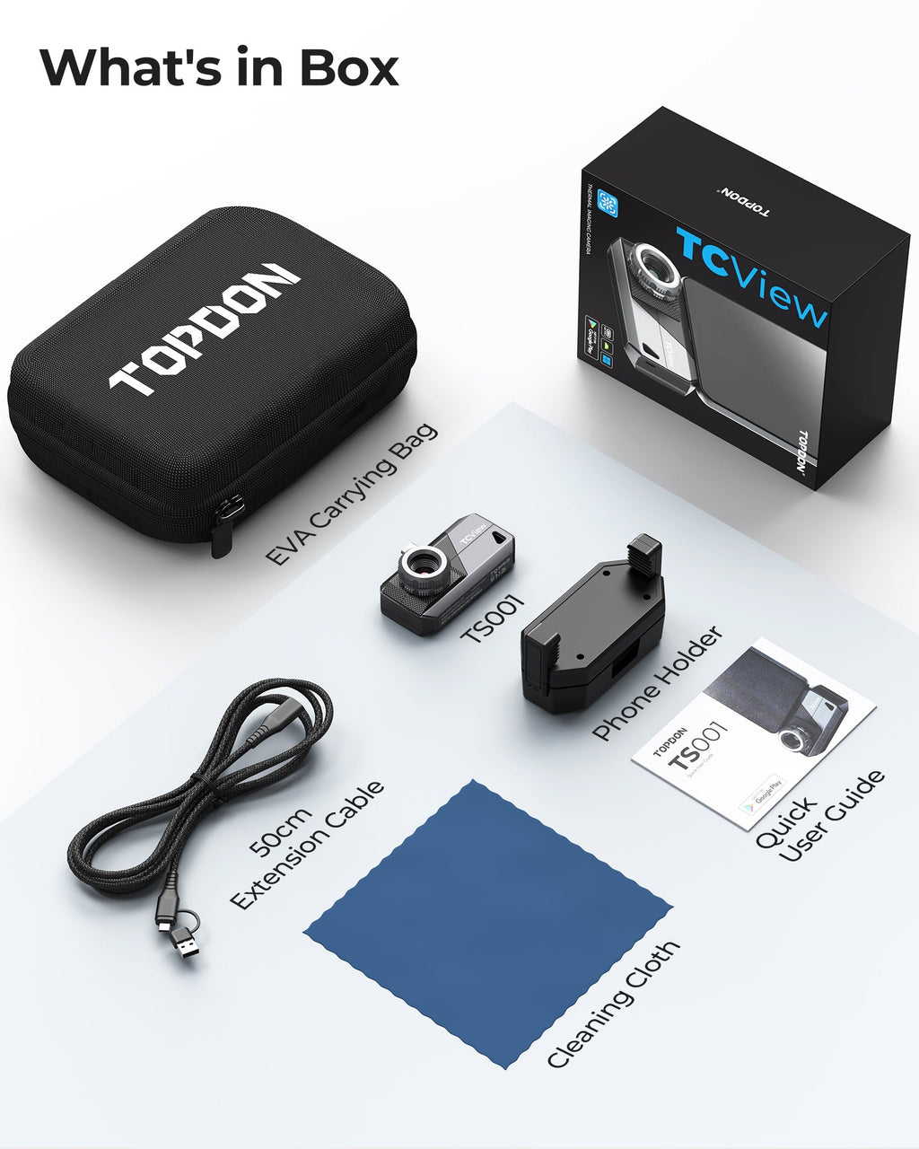 TOPDON Thermal Imaging Camera for Android Devices 9mm Adj. Lens - Ridge Toolbox