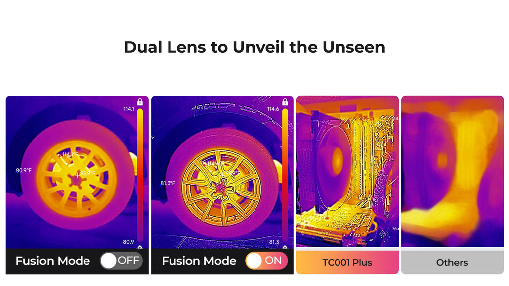TOPDON Dual-Lens Thermal Imaging Camera for Android & Windows - Ridge Toolbox