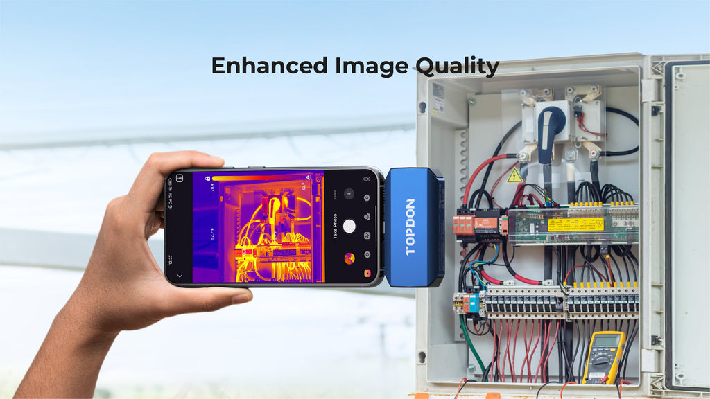TOPDON Dual-Lens Thermal Imaging Camera for Android & Windows - Ridge Toolbox