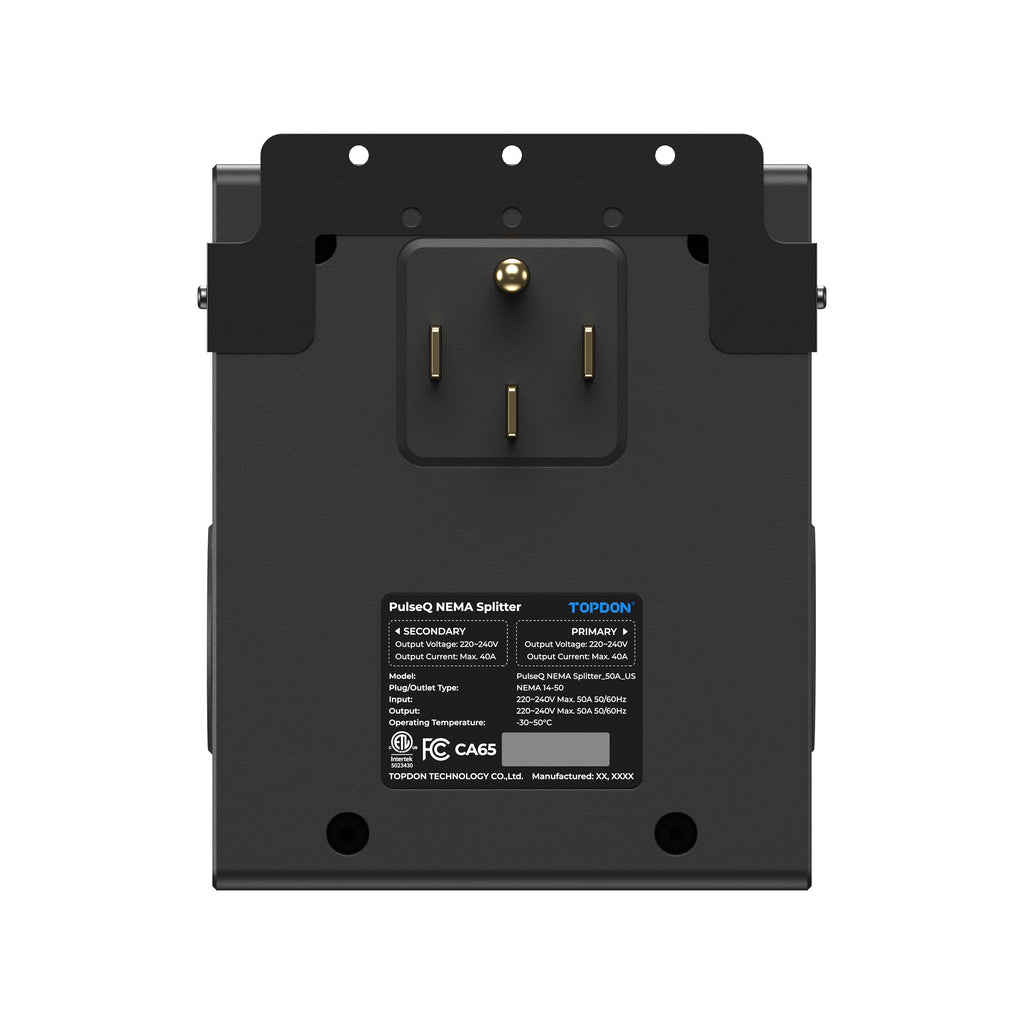 TOPDON NEMA Splitter 50A for EV Charger - NEMA14-50 Plug - Ridge Toolbox