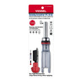 Vessel CRYSTALINE Ratchet Screwdriver with 4PC. Insert Bit - professional screwdrivers
