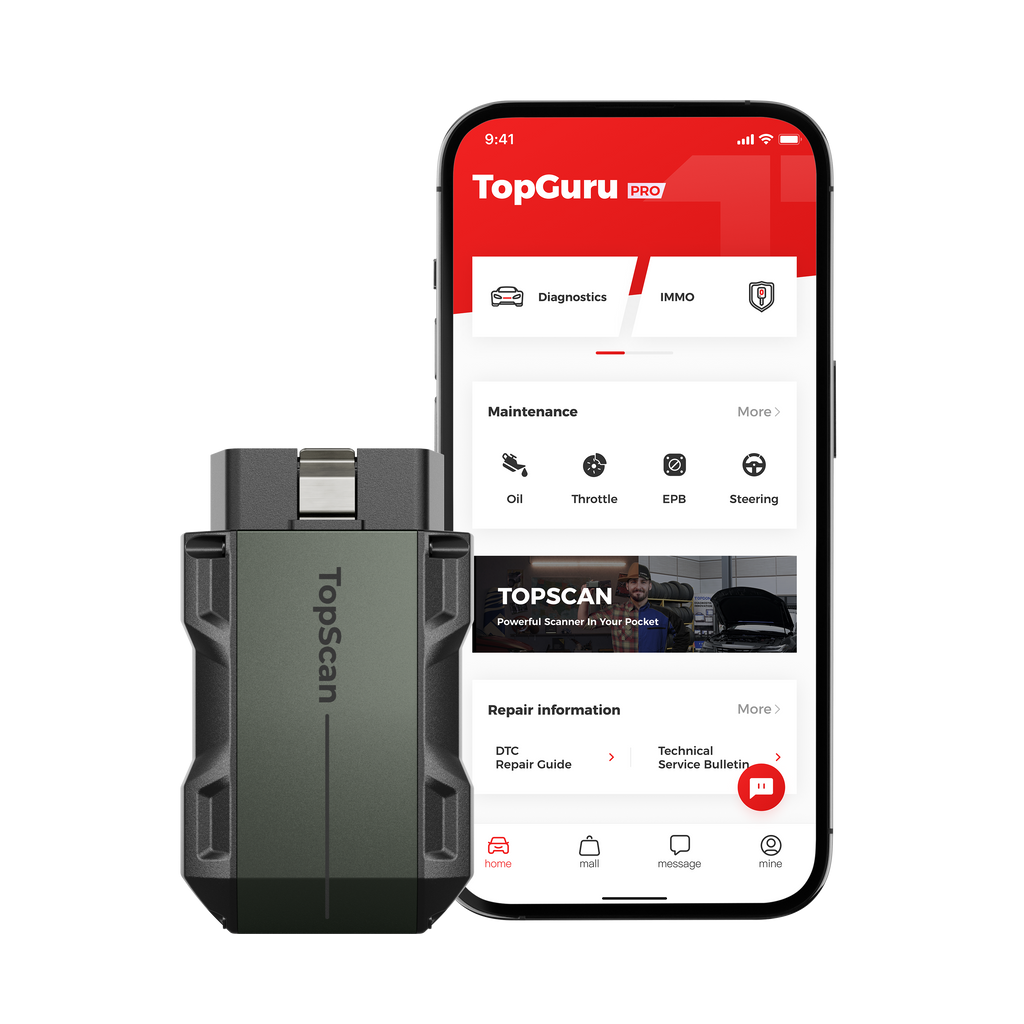 TOPDON Pocket-Size Bluetooth Scan Tool w/ Bi-Directional Controls - Ridge Toolbox