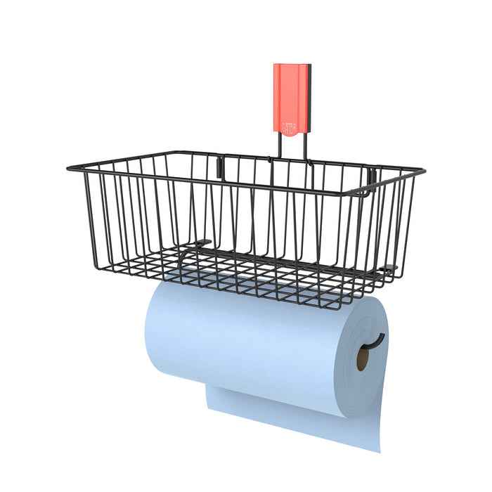 Gator Magnetics - Utility Magnetic Basket with Towel Bar - Holds up to 35 lbs - Ridge Toolbox