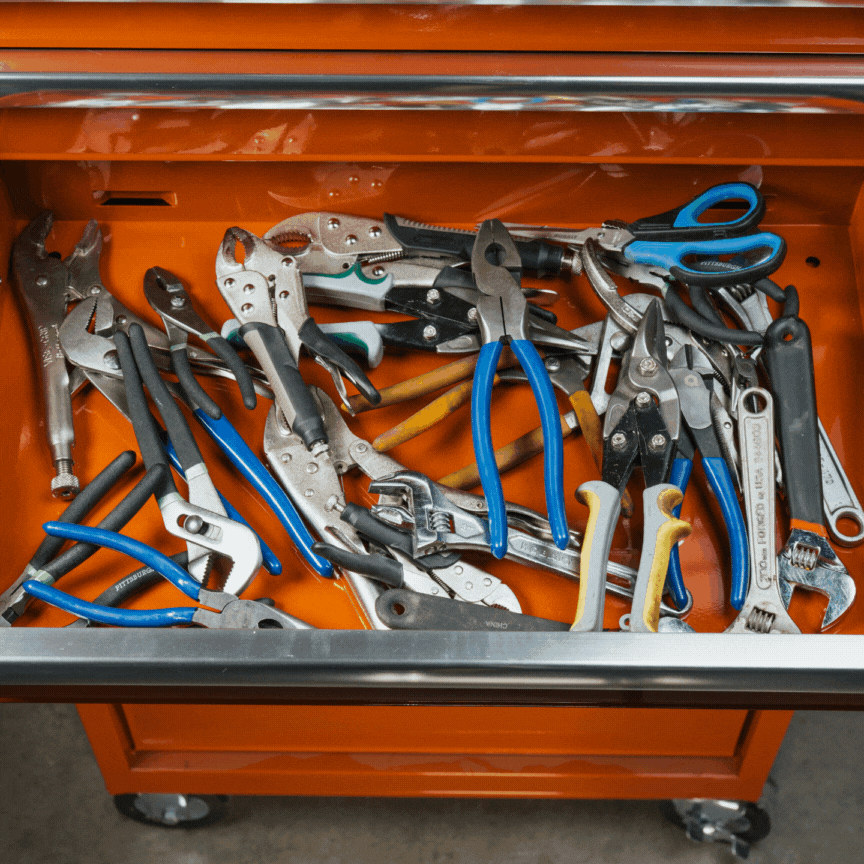 Magnetic Plier Organizers - Vertical