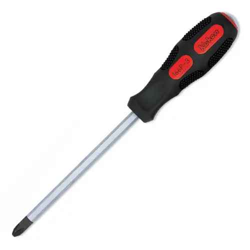 Ko-ken Phillips Blade Through Type Screwdriver PH1 Length 175mm - professional screwdrivers