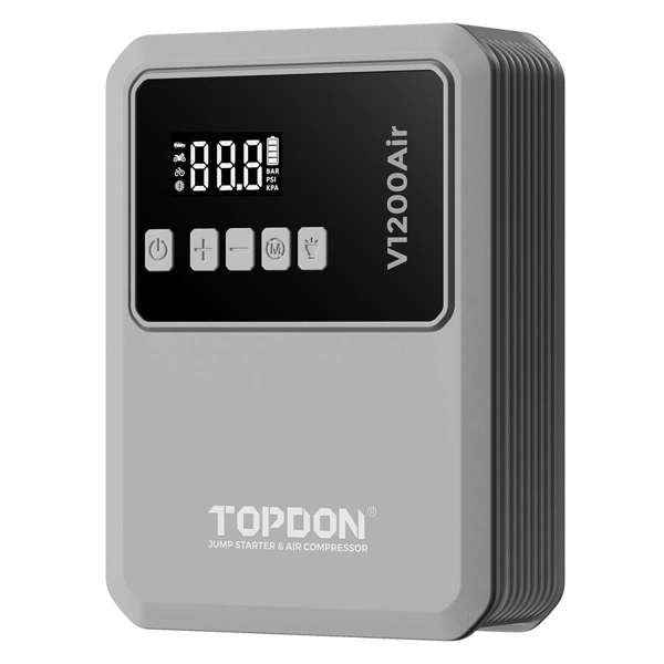 TOPDON 2-in-1 1200 Peak Amp Jump Starter & Tire Inflator - Ridge Toolbox