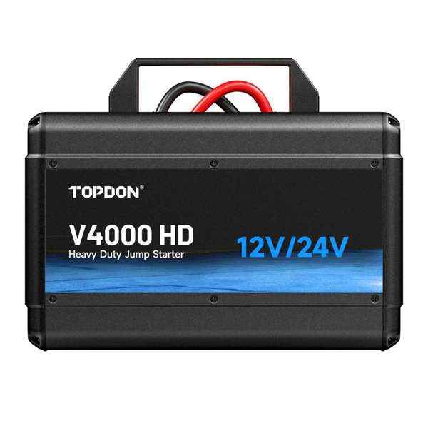 TOPDON 12V/24V 4000A Jump Starter - Ridge Toolbox