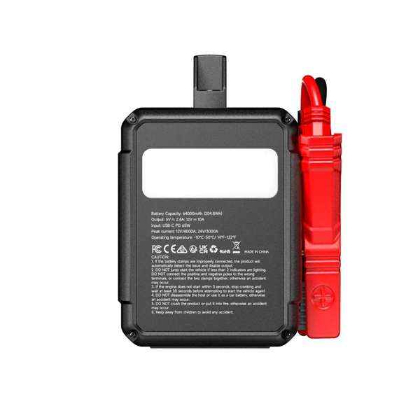 TOPDON 12V/24V 4000A Jump Starter - Ridge Toolbox