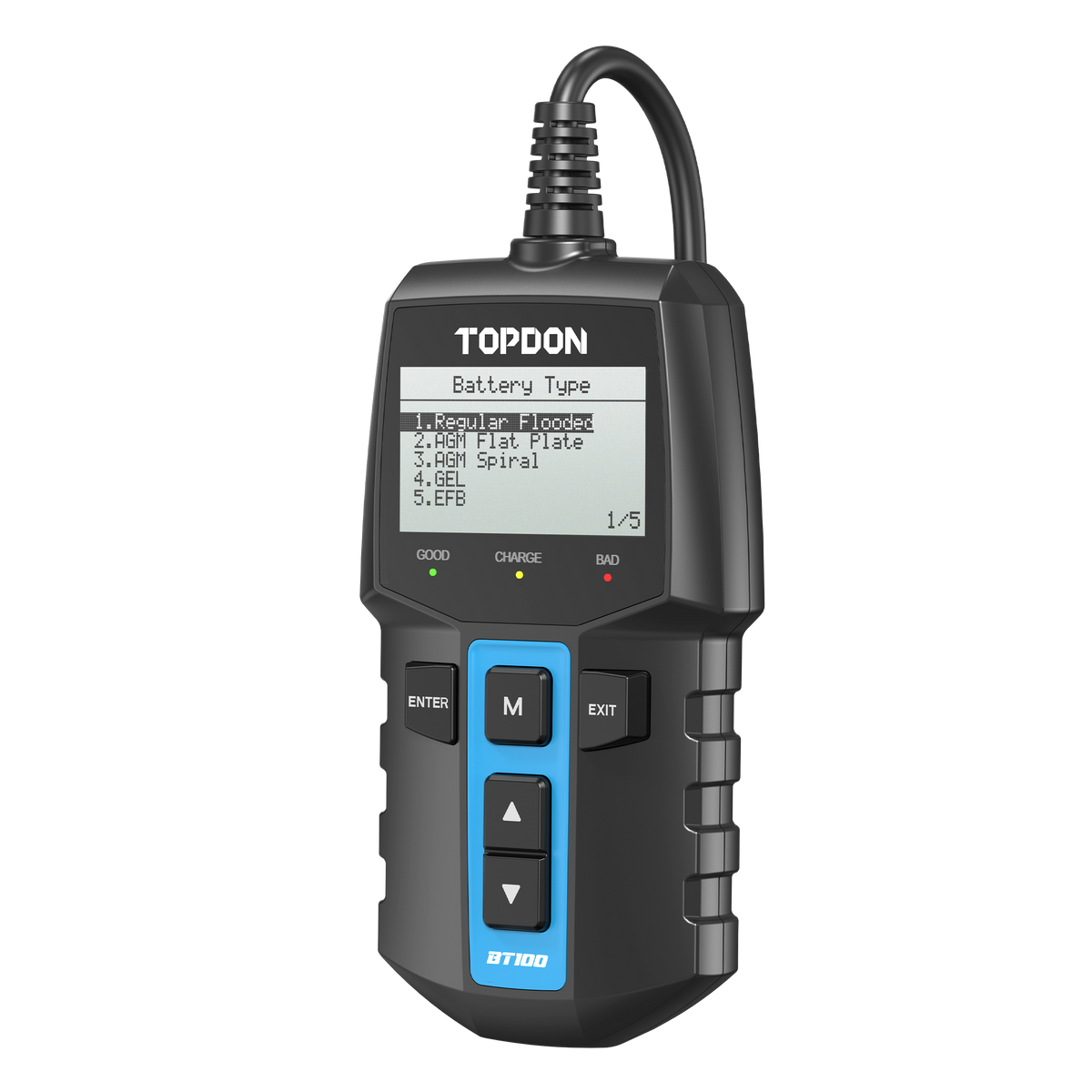 TOPDON 12V Battery & System Tester - Ridge Toolbox