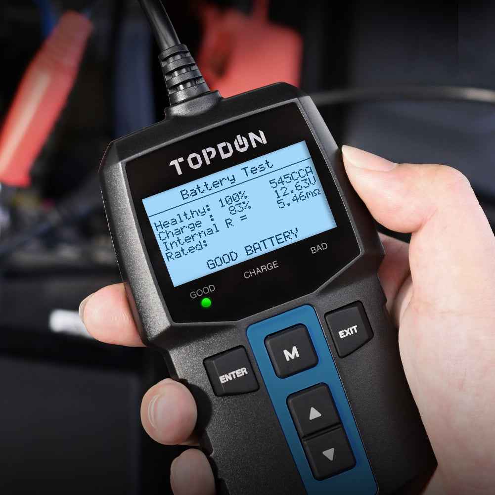 TOPDON 12V Battery & System Tester - Ridge Toolbox
