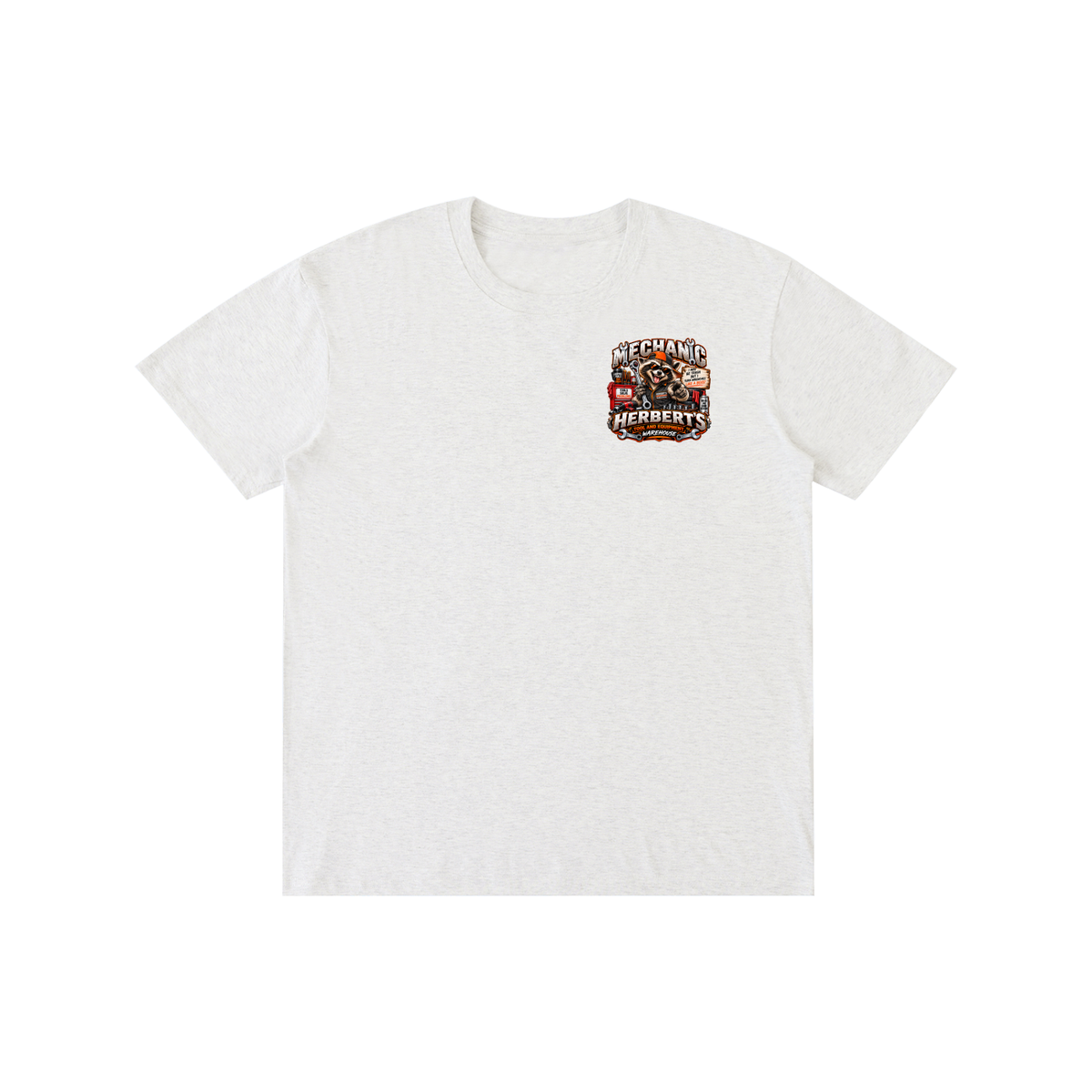 Ricky Raccoon Mechanic Tee - Herbert's Tool & Equipment