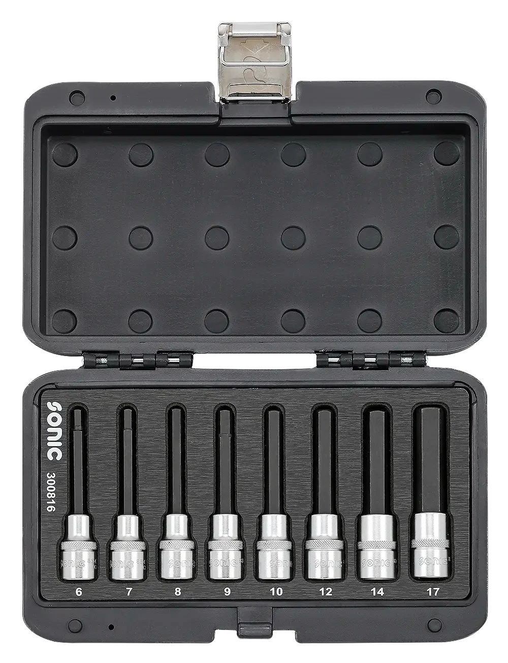 Sonic Tools - BMCS Bit Socket Hex Set 1/2" 8-pcs. - Ridge Toolbox