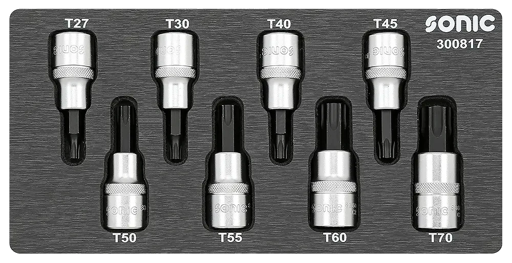 Sonic Tools - BMCS Bit Socket Set TX 1/2" 8-pcs - Ridge Toolbox