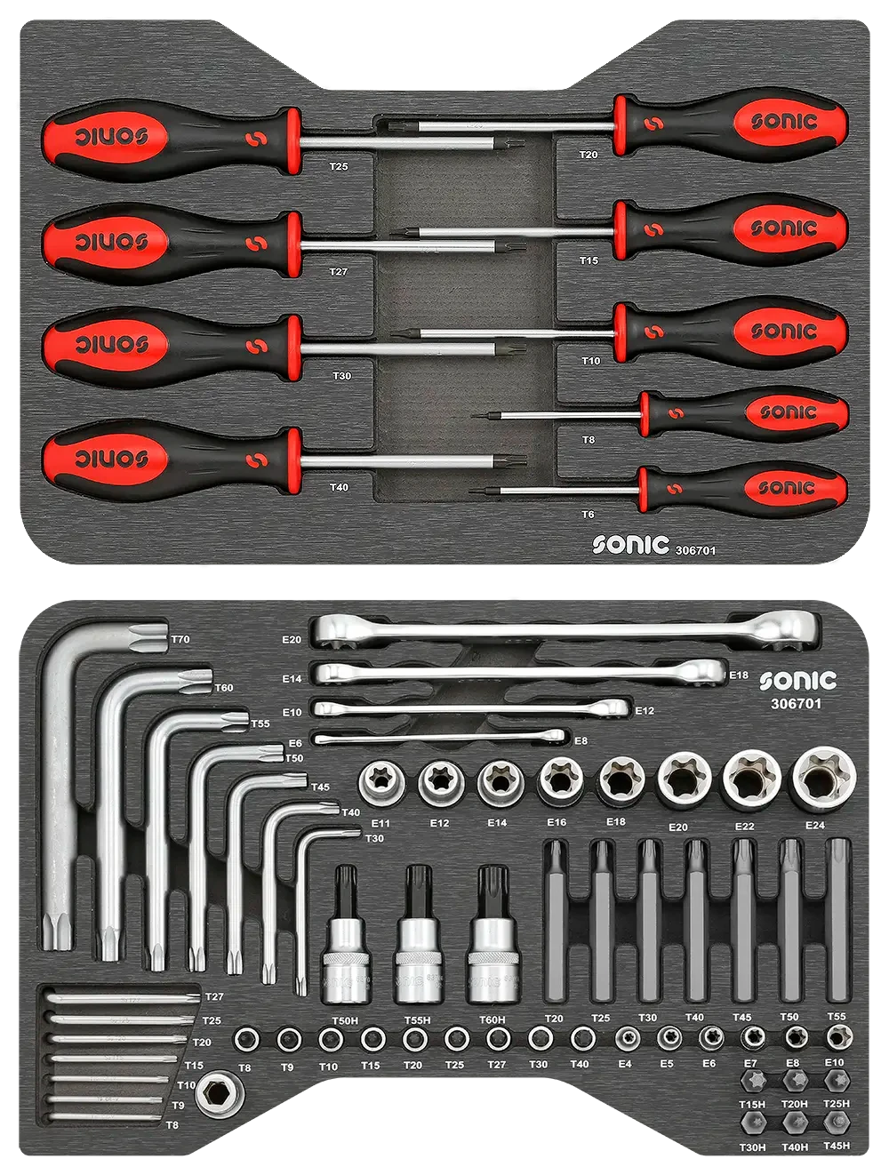 Sonic Tools - BMCS Combination Set TX 67-pcs - Ridge Toolbox