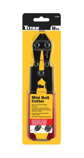 TITAN Tools - 8 in. Mini Bolt Cutters (11408) - Ridge Toolbox
