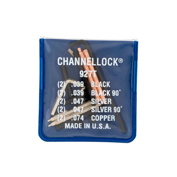 Channellock 5pc Universal Retaining Ring Tip Kit - Ridge Toolbox