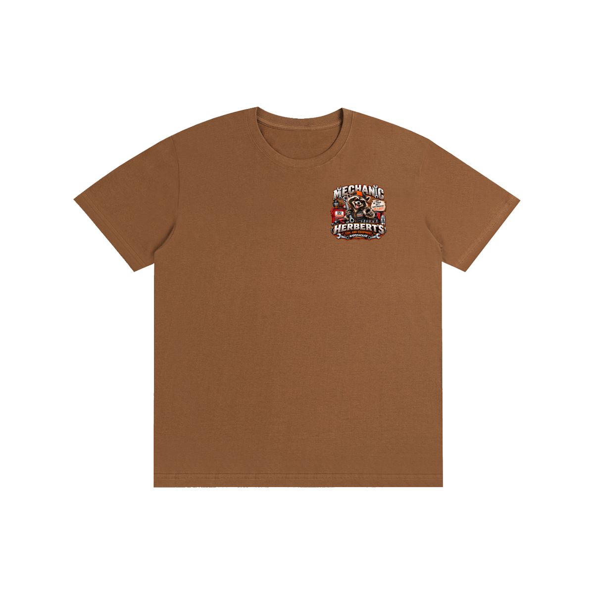 Ricky Raccoon Mechanic Tee - Herbert's Tool & Equipment
