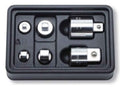 1/4, 3/8, 1/2, 3/4 Sq. Dr. Adaptor Set  1/4, 3/8, 1/2, 3/4 ABS Tray   6 pieces