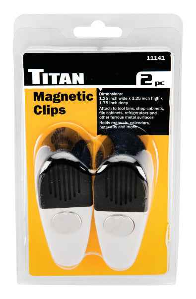 2 pc. Magnetic Clips (11140) - Ridge Toolbox