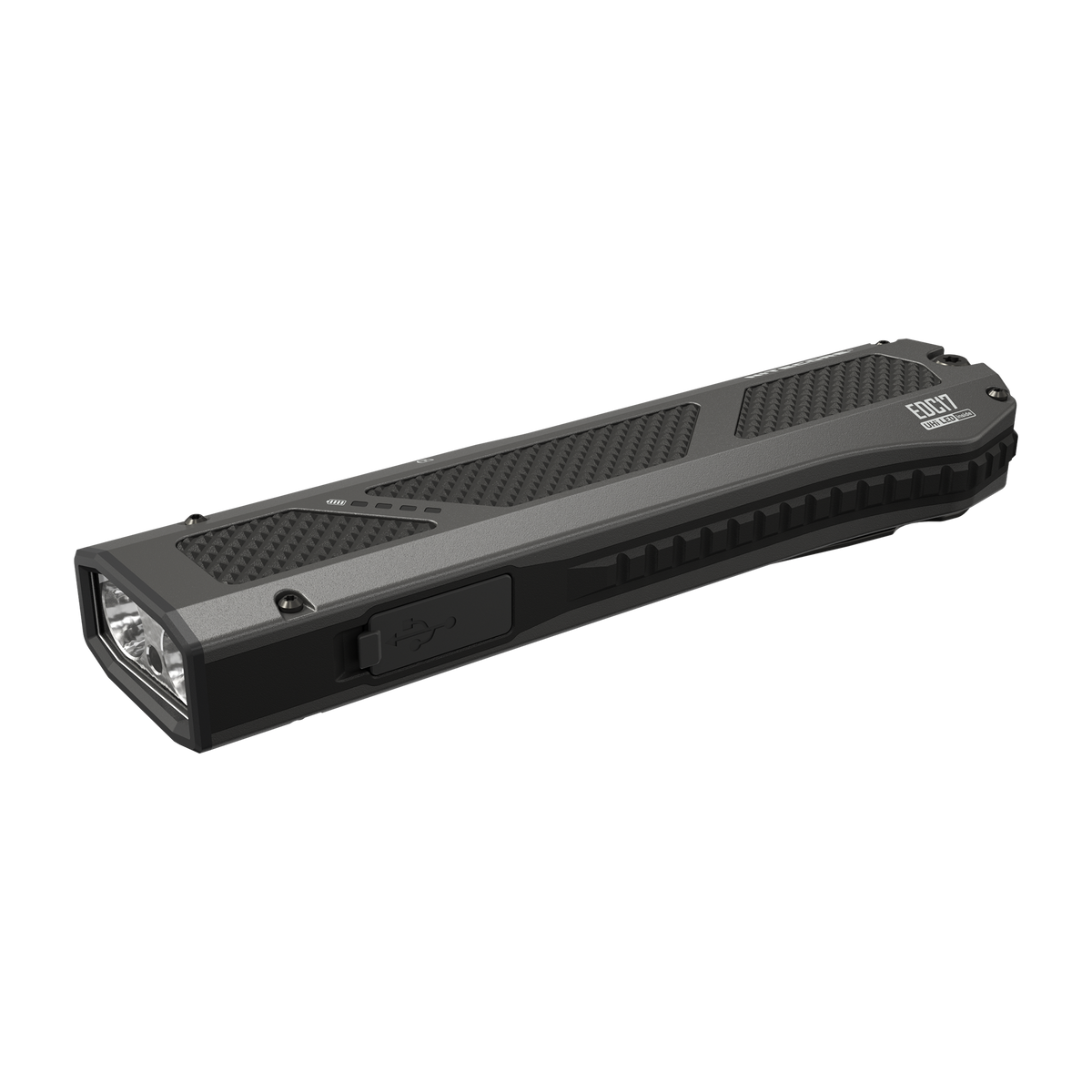 Nitecore EDC17 1500 Lumen Rechargeable EDC Flat Flashlight with White Led