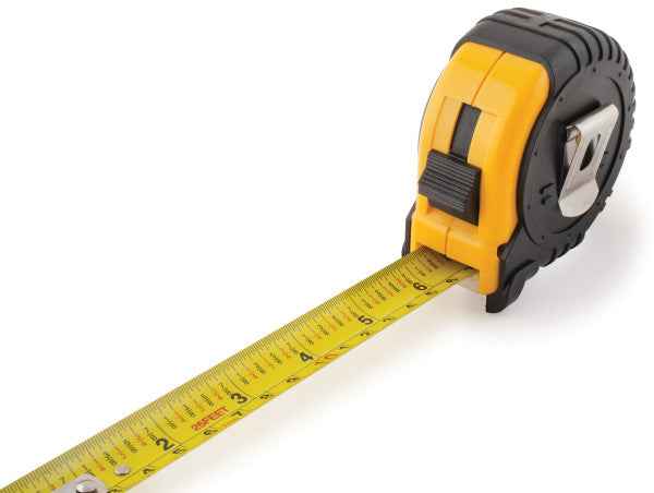 25 ft. Dual-Rule Tape Measure (10907) - Ridge Toolbox