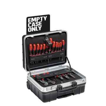 Sonic Tools - Empty Suitcase With Wheels - Ridge Toolbox