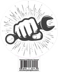 Fist With Wrench