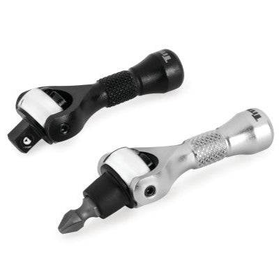 2 pc. 1/4 in. Drive Nano Ratchet and Ratcheting Bit Driver Set (11332) - Ridge Toolbox