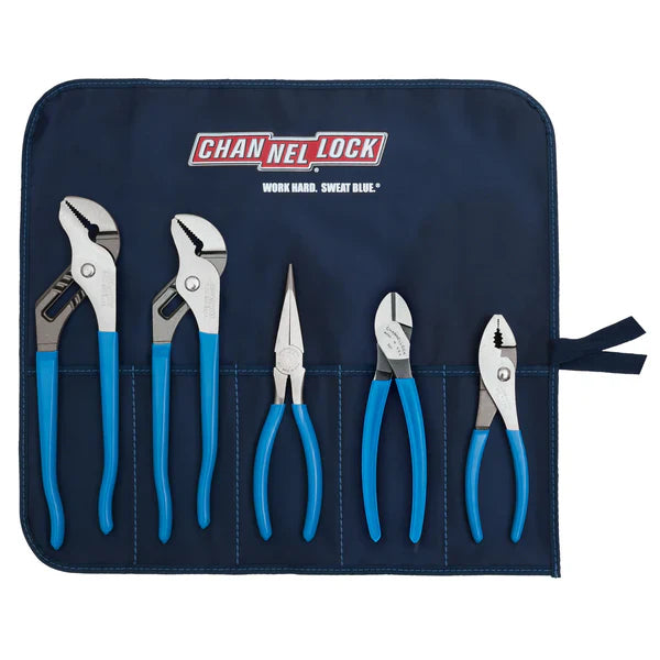 Channellock 5pc Professional Plier Set - Ridge Toolbox