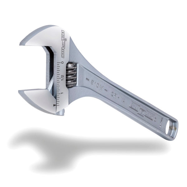 Channellock 10-Inch Adjustable Wrench - Ridge Toolbox