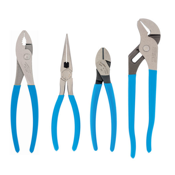 Channellock 4pc Pro's Choice Pliers Set - Ridge Toolbox