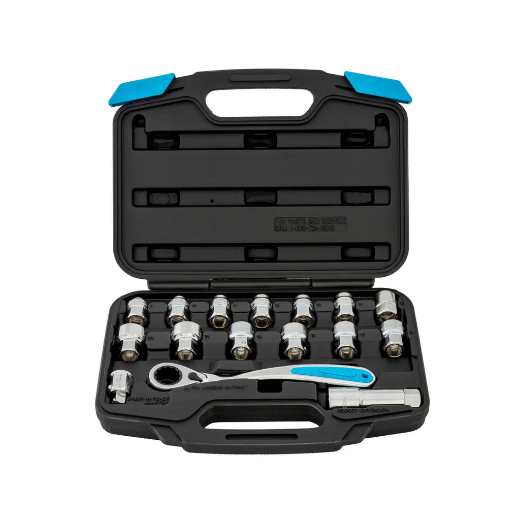 Channellock 16pc Pass-Thru Uni-Fit Socket Set for Ultimate Versatility