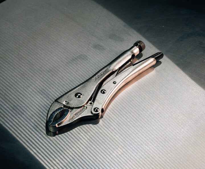 Sonic Tools - Curved Jaw Locking Pliers 10'' - Ridge Toolbox