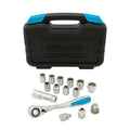 Channellock 16pc Pass-Thru Uni-Fit Socket Set for Ultimate Versatility