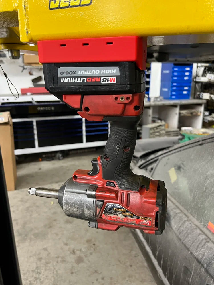 STS Auto Design MW1868HO – Milwaukee M18 Hi Output 6.0Ah/8.0Ah Magnetic Battery Cover - Ridge Toolbox