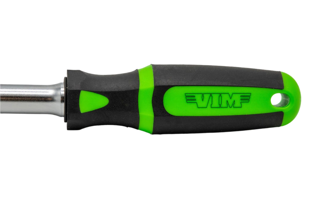 VIM Tools - 3/8" DR 14'' HEAVY DUTY 90T FLEX HEAD RATCHET