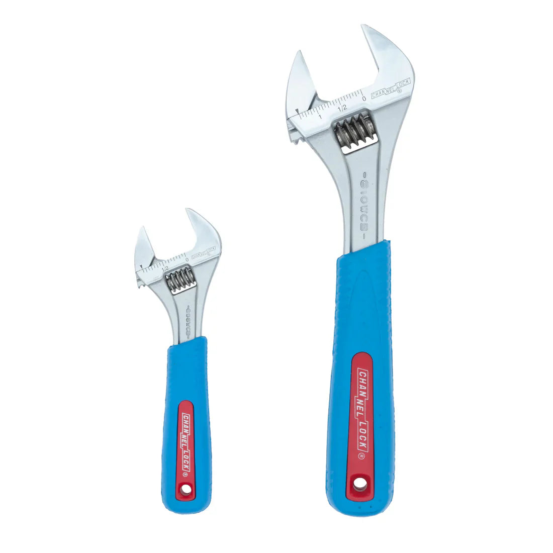 Channellock 2pc CODE BLUE® Adjustable Wrench Set - Ridge Toolbox